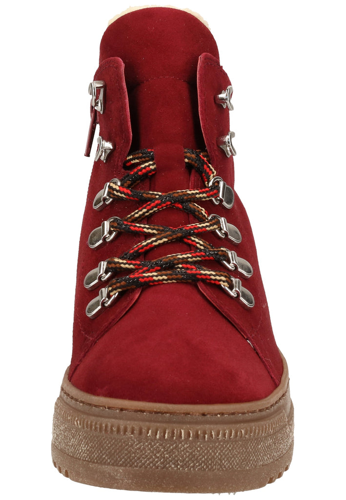 Gabor Stiefelette Leder Dunkelbraun Warmfutter - surf4shoes