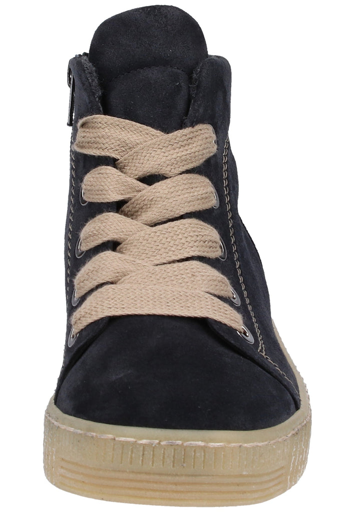 Gabor Stiefelette Veloursleder Pazifik - surf4shoes