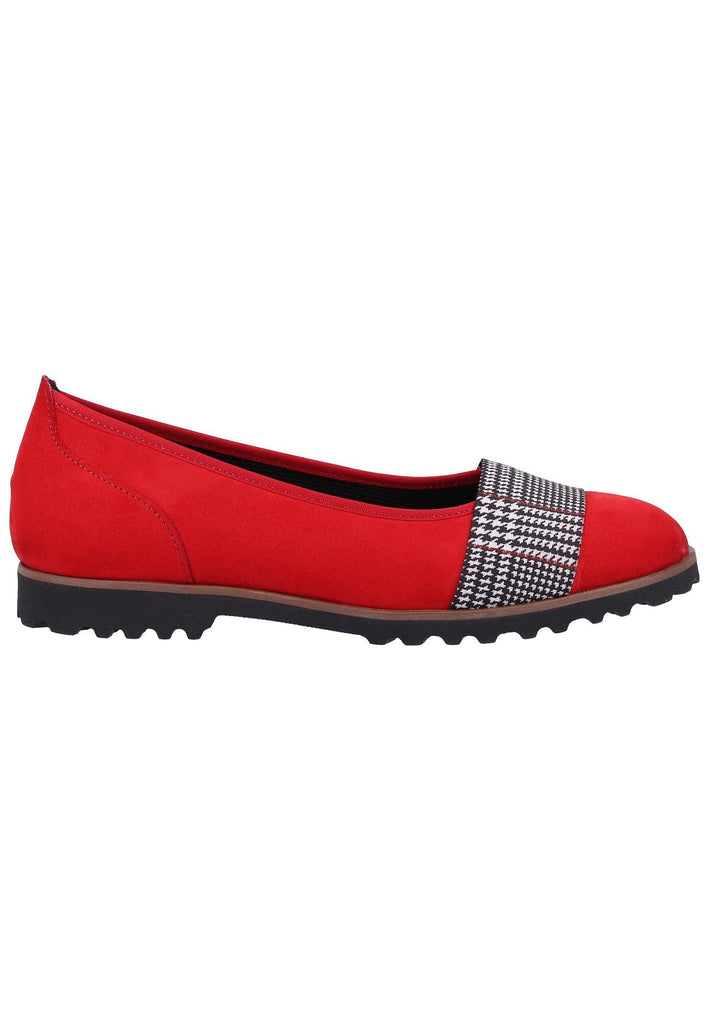 Gabor Ballerinas Leder/Textil Cherry - surf4shoes