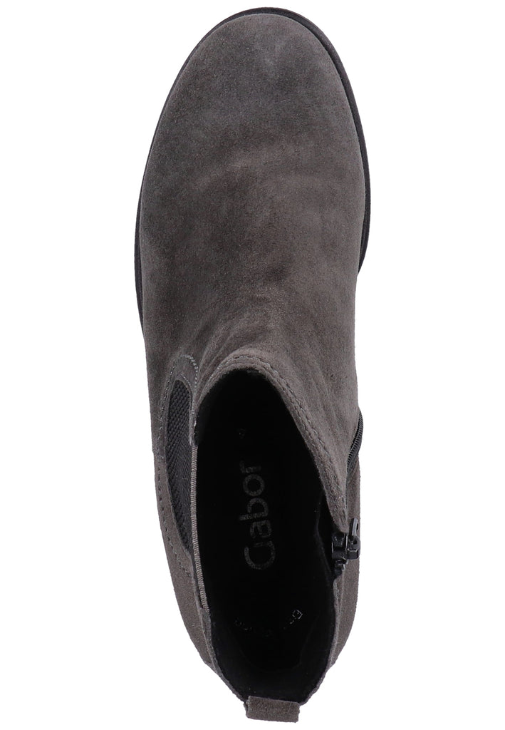 Gabor Stiefelette Veloursleder Pepper - surf4shoes