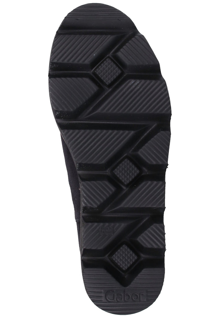 Gabor Stiefelette Veloursleder Pazifik - surf4shoes