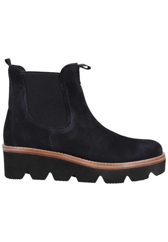 Gabor Stiefelette Veloursleder Pazifik - surf4shoes