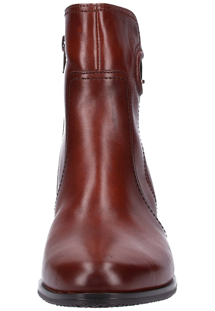 Gabor Stiefelette Glattleder Braun - surf4shoes