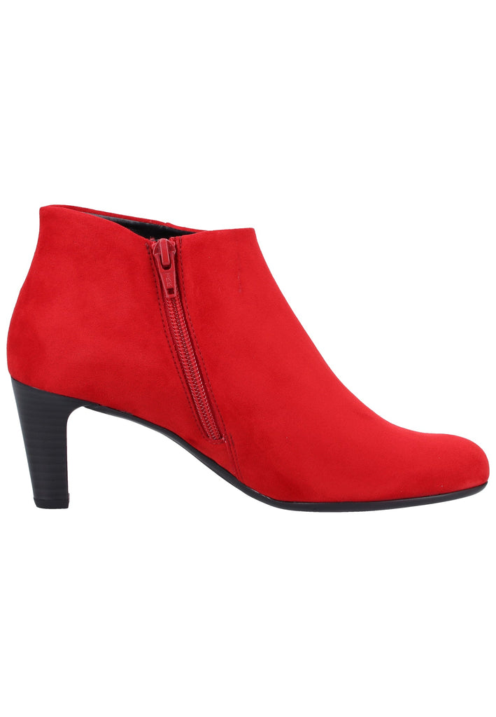 Gabor Stiefelette Textil Rot - surf4shoes