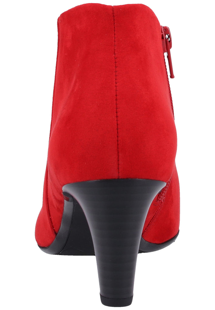 Gabor Stiefelette Textil Rot - surf4shoes