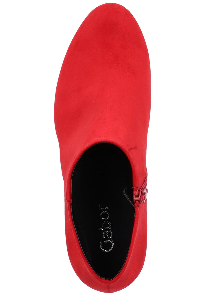 Gabor Stiefelette Textil Rot - surf4shoes
