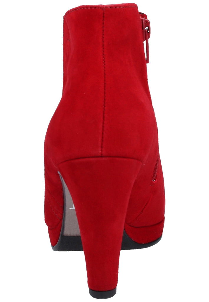 Gabor Stiefelette Veloursleder Rot - surf4shoes