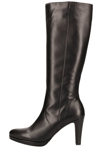 Gabor Stiefel Glattleder Schwarz - surf4shoes