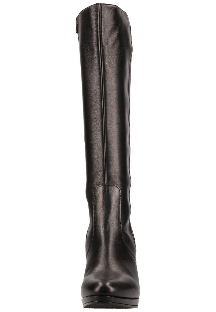 Gabor Stiefel Glattleder Schwarz - surf4shoes