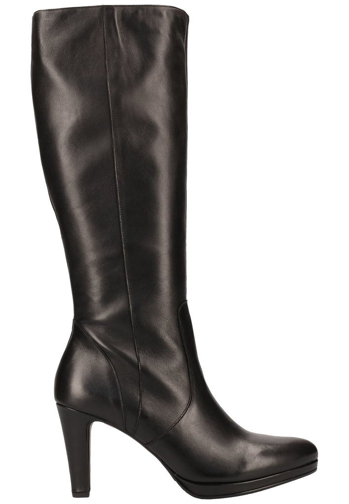 Gabor Stiefel Glattleder Schwarz - surf4shoes