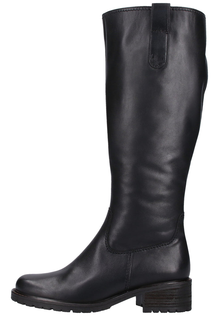 Gabor Stiefel Glattleder Schwarz Warmfutter - surf4shoes