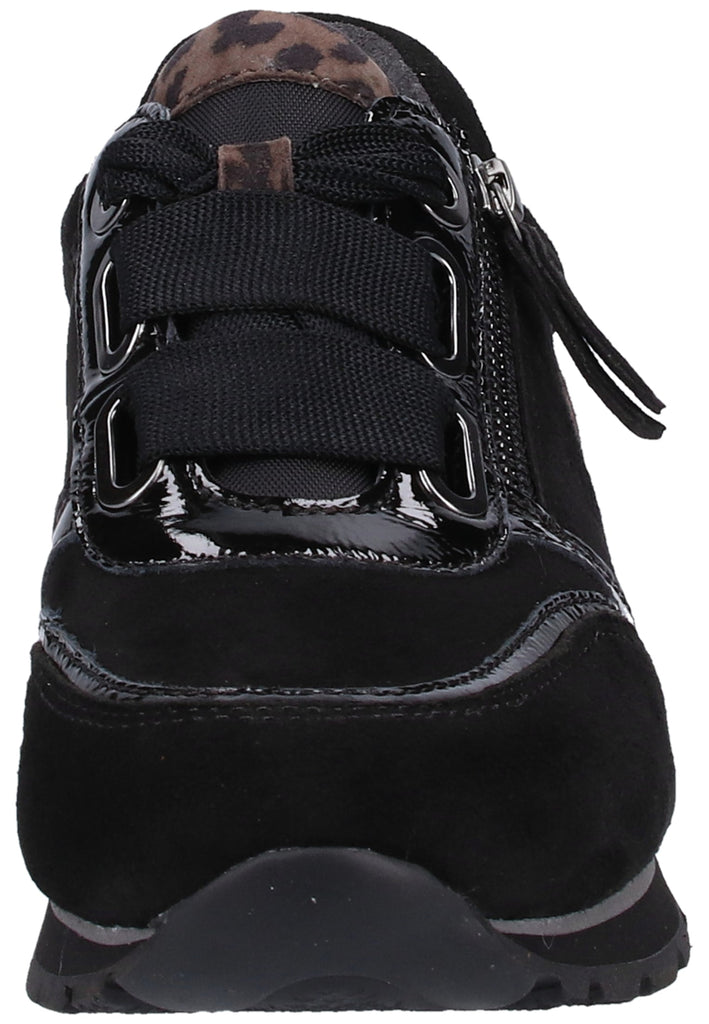 Gabor Sneaker Veloursleder Schwarz/Grau - surf4shoes