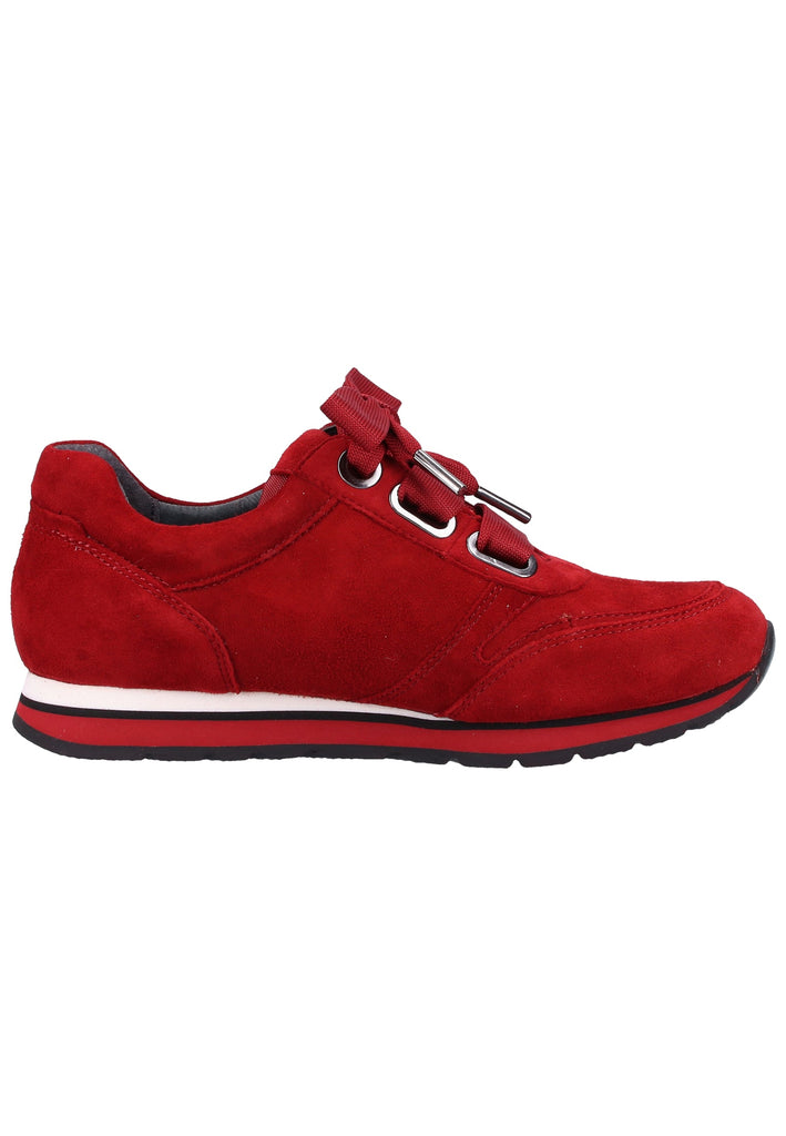 Gabor Sneaker Veloursleder Dunkelrot - surf4shoes