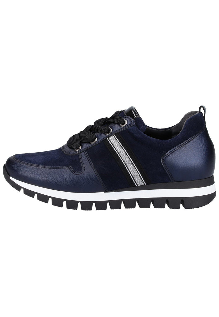 Gabor Sneaker Veloursleder Blau - surf4shoes