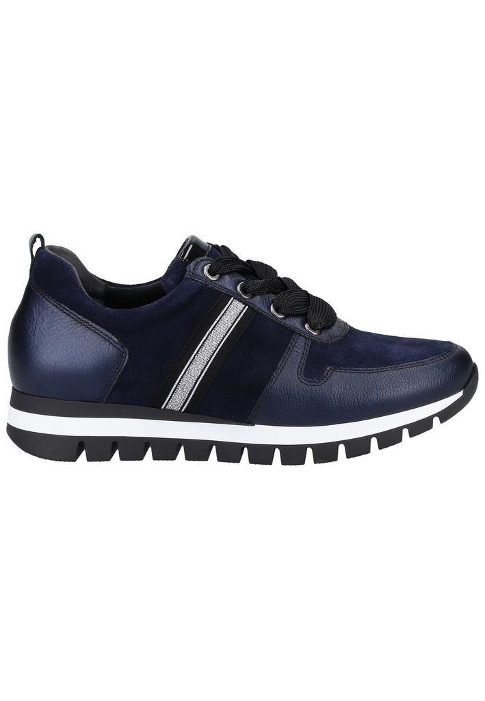 Gabor Sneaker Veloursleder Blau - surf4shoes
