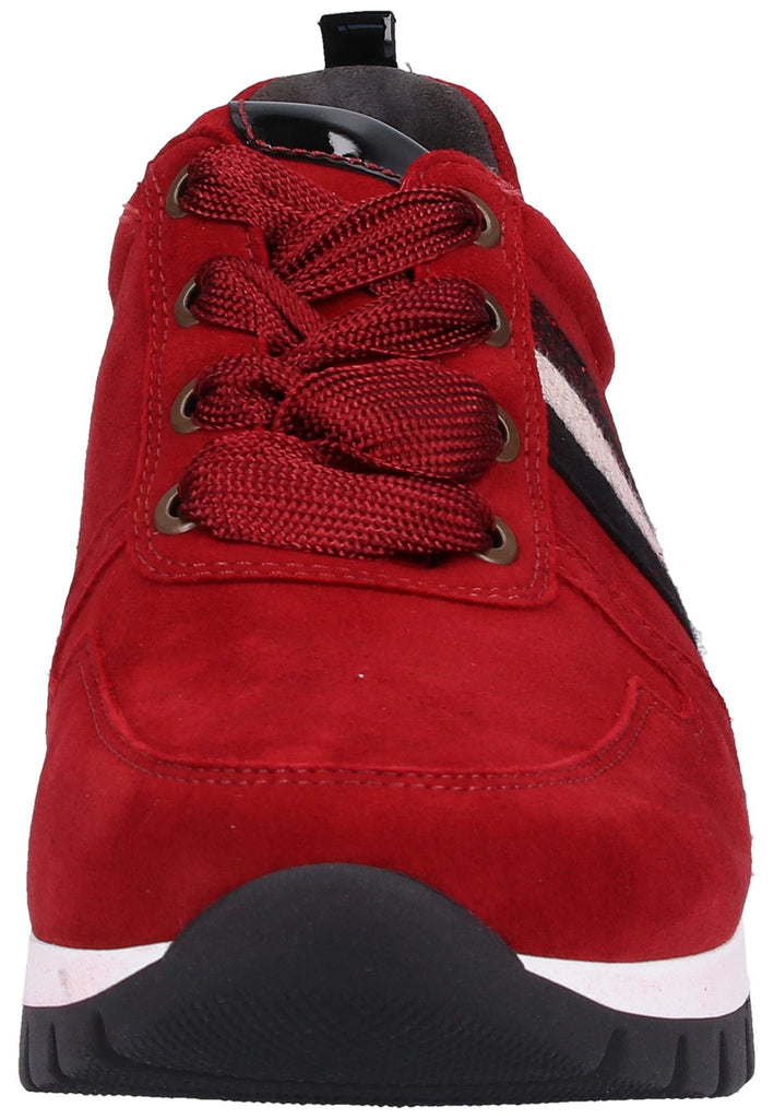 Gabor Sneaker Veloursleder Dunkelrot - surf4shoes