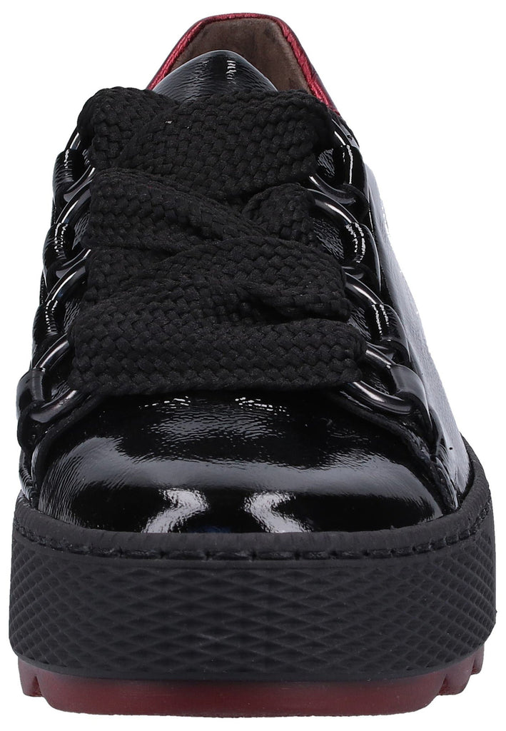 Gabor Sneaker Leder Schwarz - surf4shoes