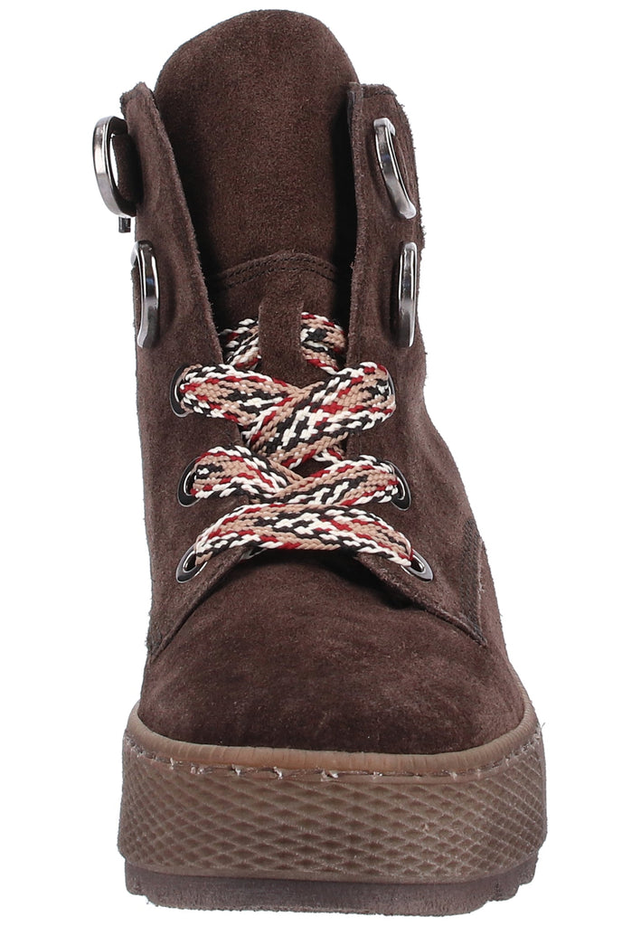 Gabor Stiefelette Veloursleder Braun Warmfutter - surf4shoes