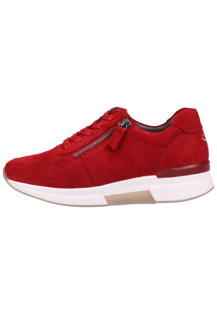 Gabor Sneaker Veloursleder Rot - surf4shoes