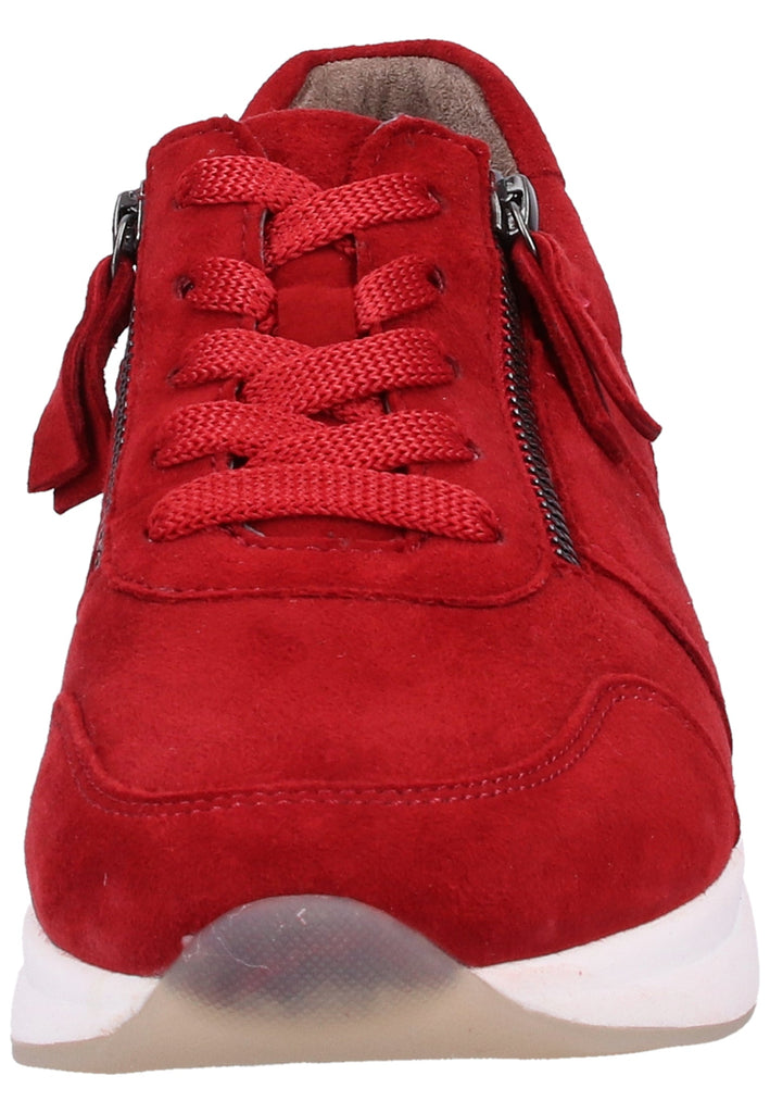 Gabor Sneaker Veloursleder Rot - surf4shoes