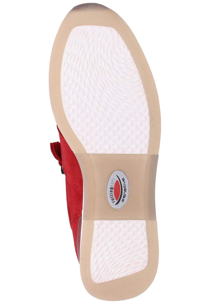 Gabor Sneaker Veloursleder Rot - surf4shoes