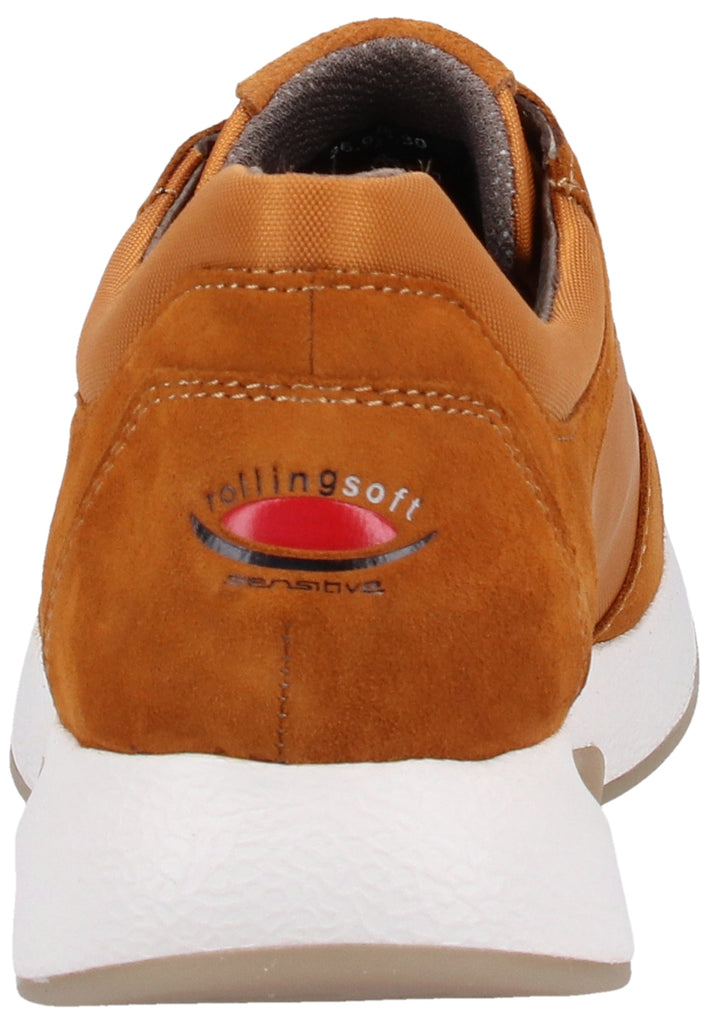 Gabor Sneaker Lederimitat/Textil Braun - surf4shoes