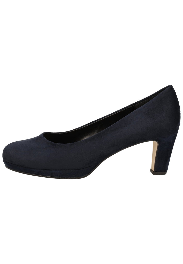 Gabor Pumps Lederimitat Blau - surf4shoes