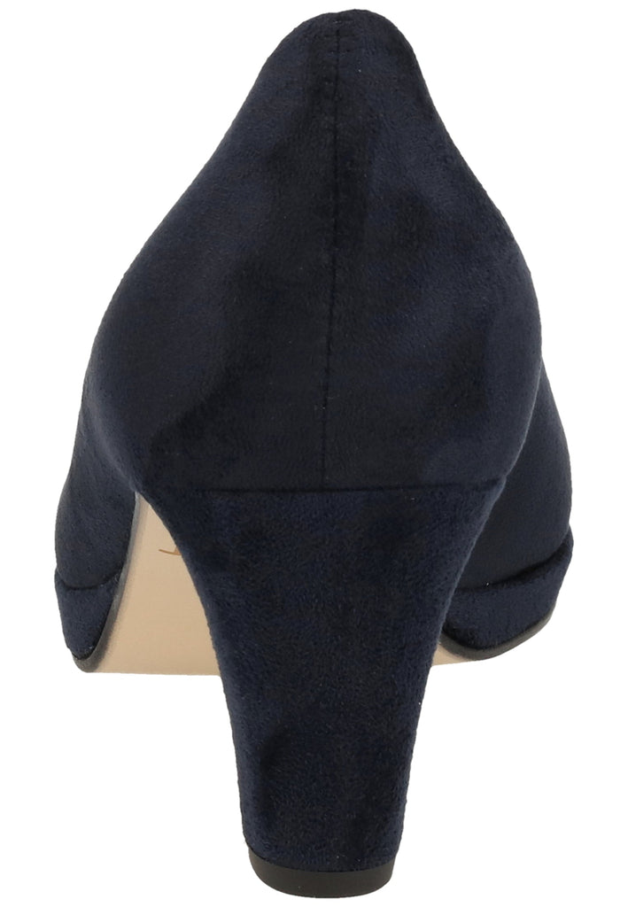 Gabor Pumps Lederimitat Blau - surf4shoes