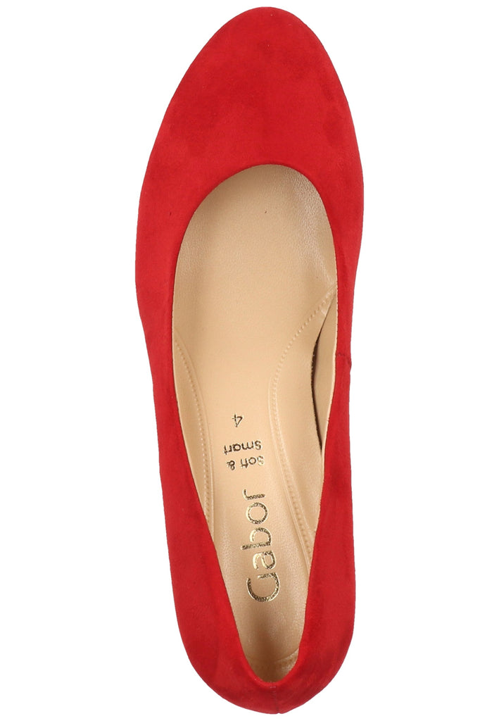 Gabor Pumps Lederimitat Cherry - surf4shoes