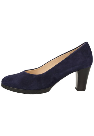 Gabor Pumps Leder Dunkelblau - surf4shoes