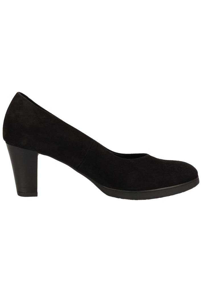 Gabor Pumps Leder Schwarz - surf4shoes