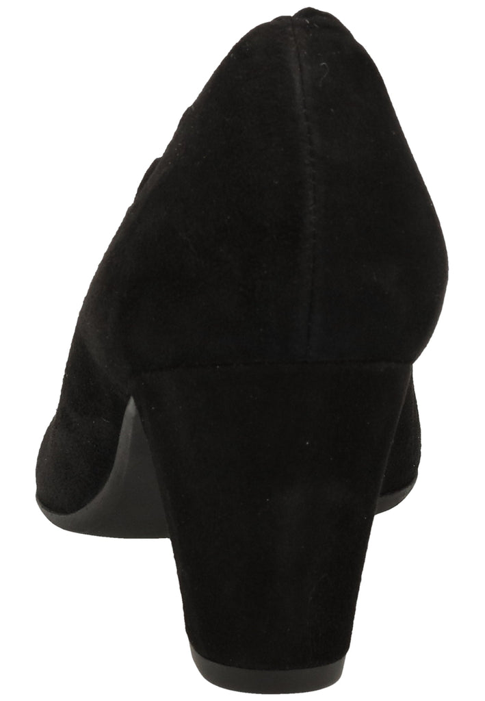 Gabor Pumps Leder Schwarz - surf4shoes