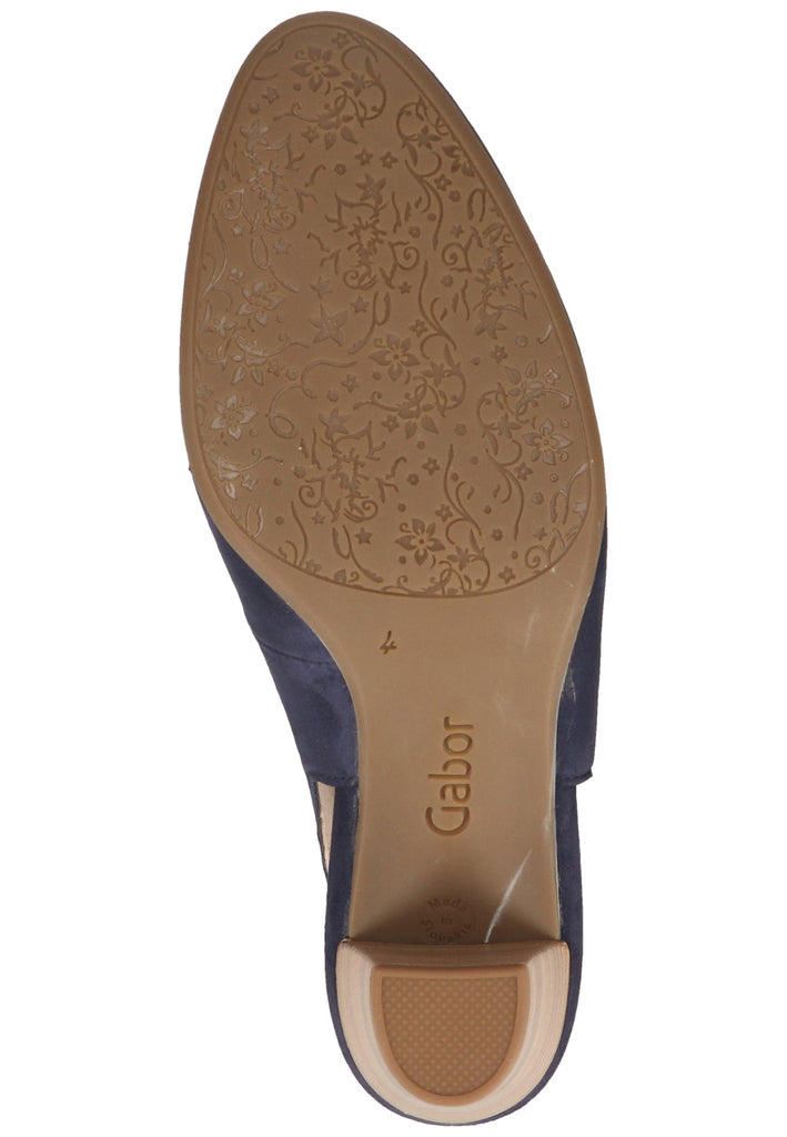 Gabor Sandalen Leder Blau - surf4shoes