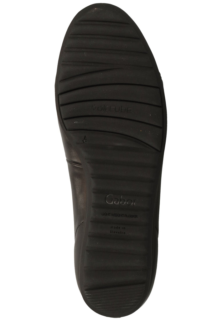 Gabor Ballerinas Leder Schwarz - surf4shoes