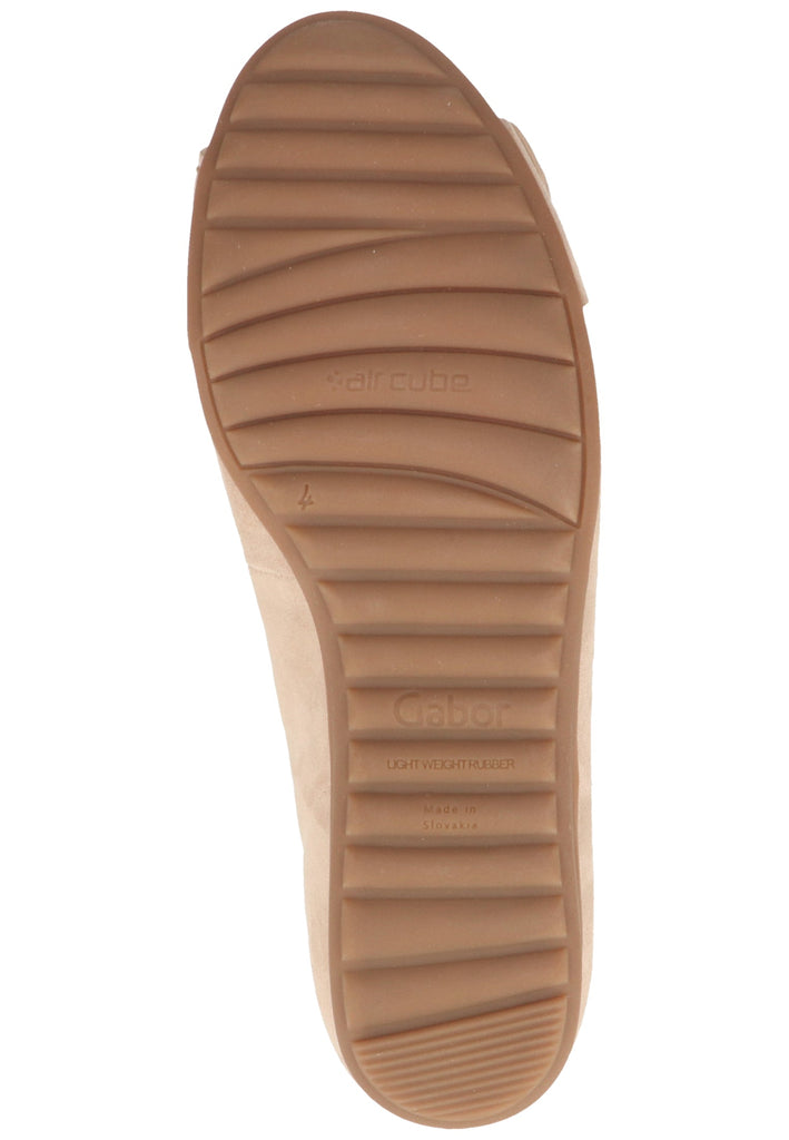Gabor Ballerinas Leder Desert - surf4shoes