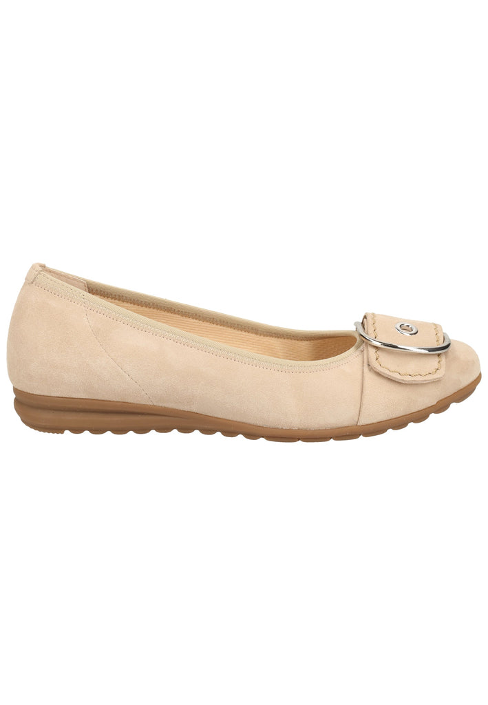 Gabor Ballerinas Leder Desert - surf4shoes