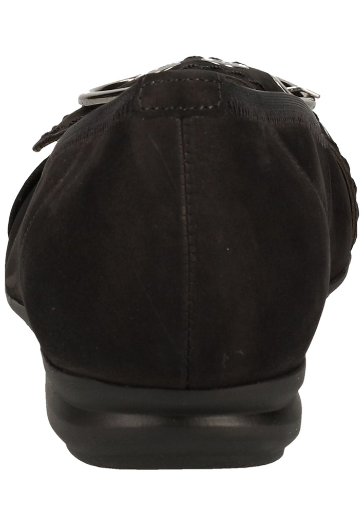 Gabor Ballerinas Leder Schwarz - surf4shoes