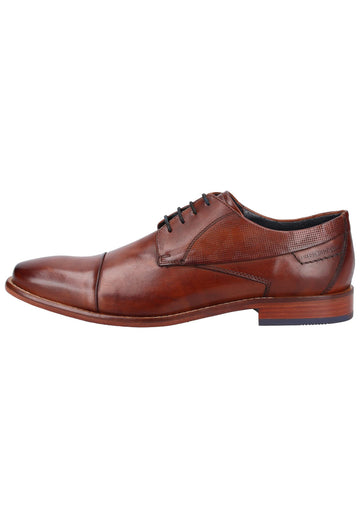 Daniel Hechter Businessschuhe Leder Cognac - surf4shoes