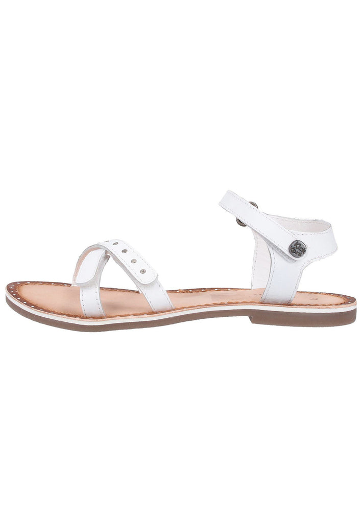 Kickers Sandalen Leder Weiß - surf4shoes