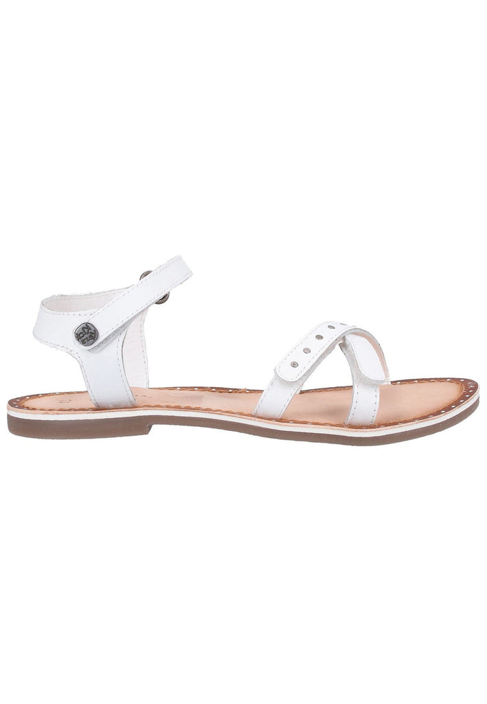 Kickers Sandalen Leder Weiß - surf4shoes
