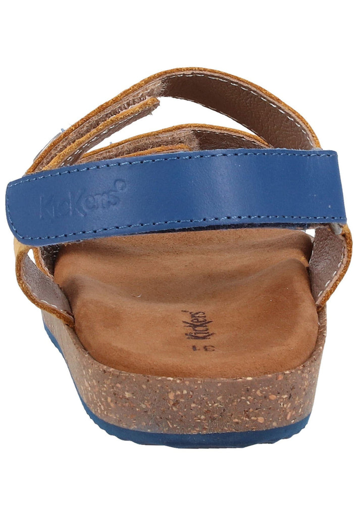 Kickers Sandalen Leder Gelb - surf4shoes