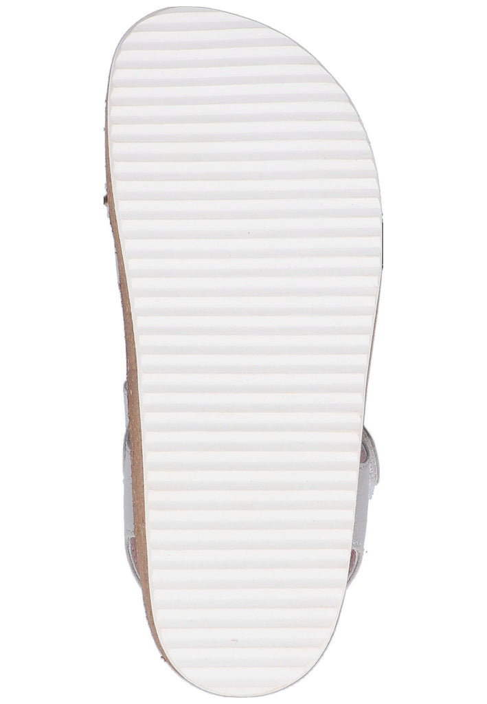 Kickers Sandalen Leder Silber - surf4shoes