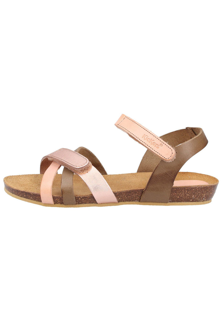Kickers Sandalen Leder Rose - surf4shoes