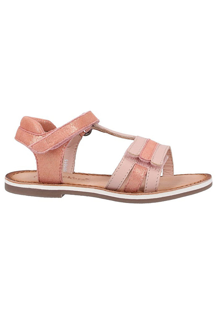 Kickers Sandalen Leder Rose - surf4shoes