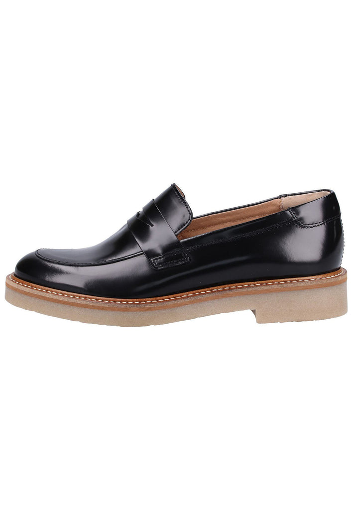 Kickers Slipper Leder Schwarz - surf4shoes