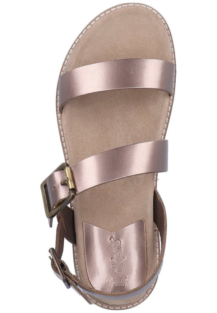 Kickers Sandalen Leder Bronze - surf4shoes