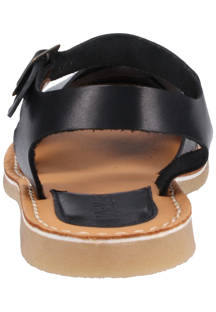 Kickers Sandalen Leder Schwarz - surf4shoes