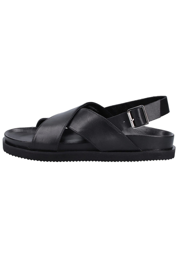 Kickers Sandalen Leder Schwarz - surf4shoes