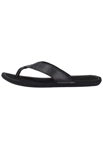 Kickers Zehensteg Leder Schwarz - surf4shoes