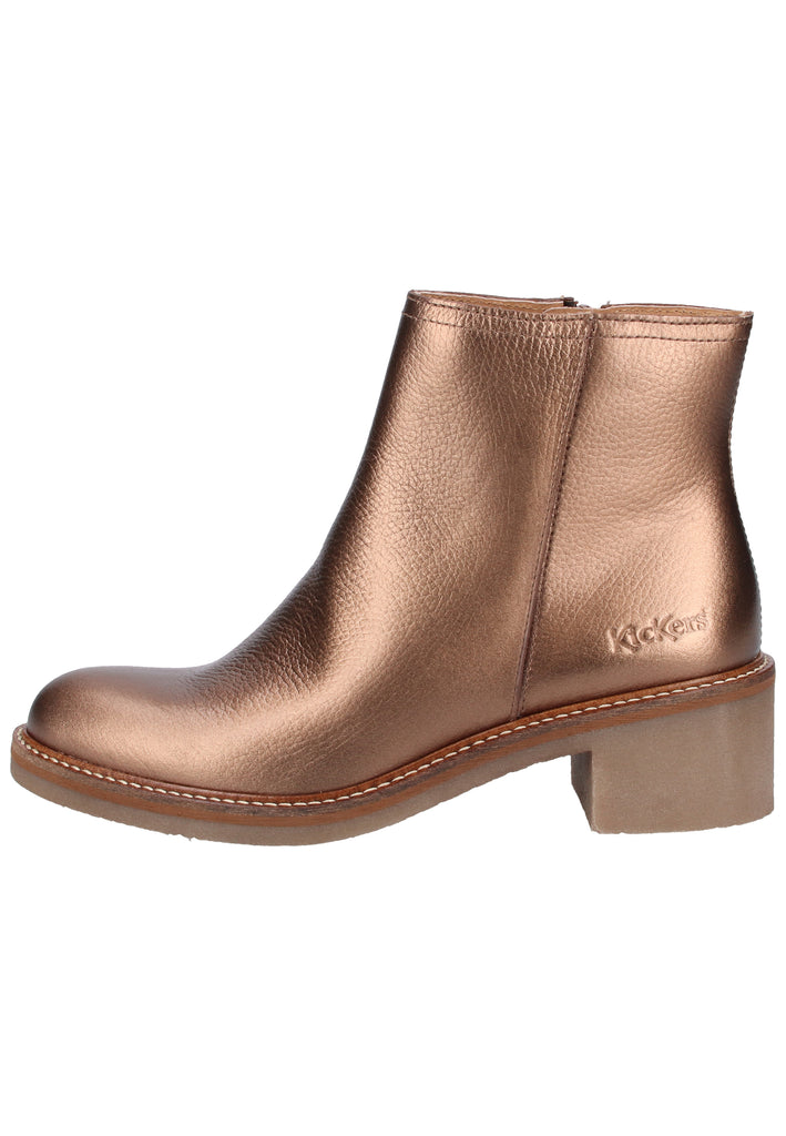 Kickers Stiefelette Leder Gold - surf4shoes